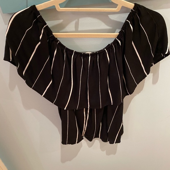 Strapless Striped Top - Picture 3 of 3